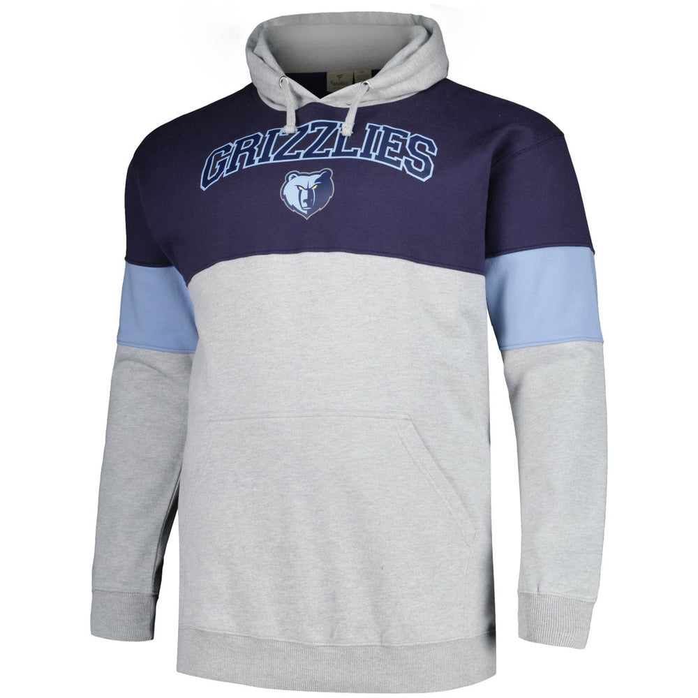 Memphis Grizzlies Big & Tall Pullover Hoodie Navy/Light Blue | Fanatics discount