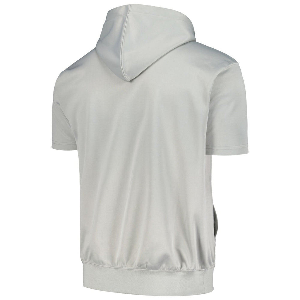 Phoenix Suns Short Sleeve Pullover Hoodie Silver/Orange | Fanatics for sale