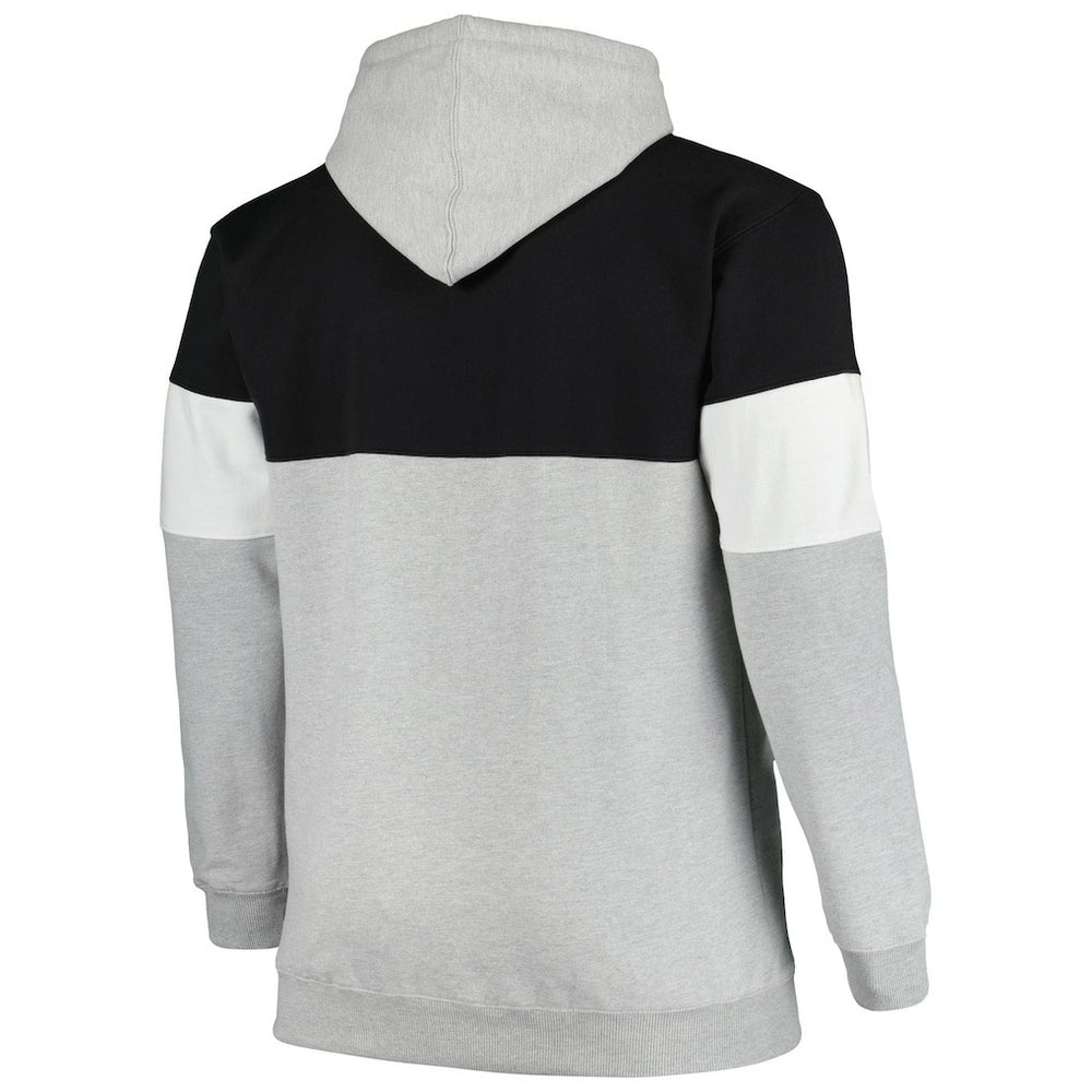 Brooklyn Nets Big & Tall Pullover Hoodie Black/White | Fanatics online