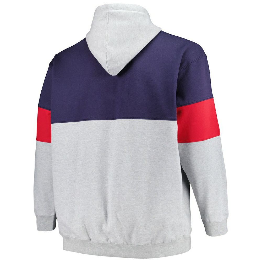 New Orleans Pelicans Big & Tall Pullover Hoodie Navy/Red | Fanatics outlet