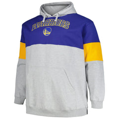 Golden State Warriors Big & Tall Pullover Hoodie for sale Royal/Gold | Fanatics Lifestyle