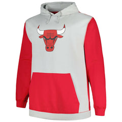 Chicago Bulls Big & Tall Primary Arctic Pullover Hoodie Red/Silver | Fanatics US