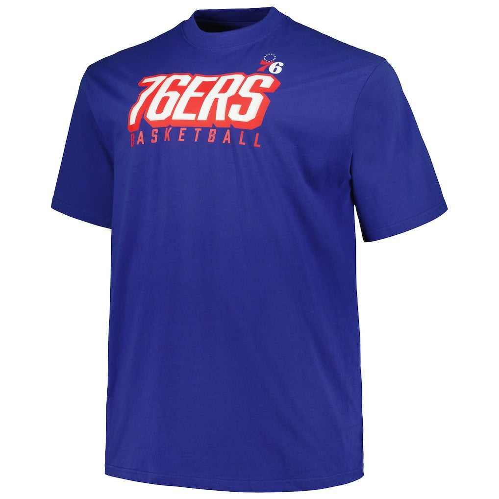 Philadelphia 76ers Big & Tall Short Sleeve & Long Sleeve T-Shirt Set Royal/Red | Fanatics discount