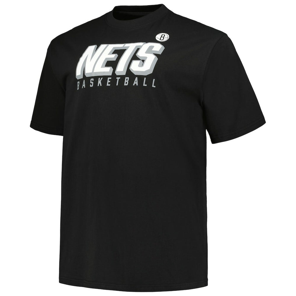 Brooklyn Nets Big & Tall Short Sleeve & Long Sleeve T-Shirt Set Black/White | Fanatics for sale