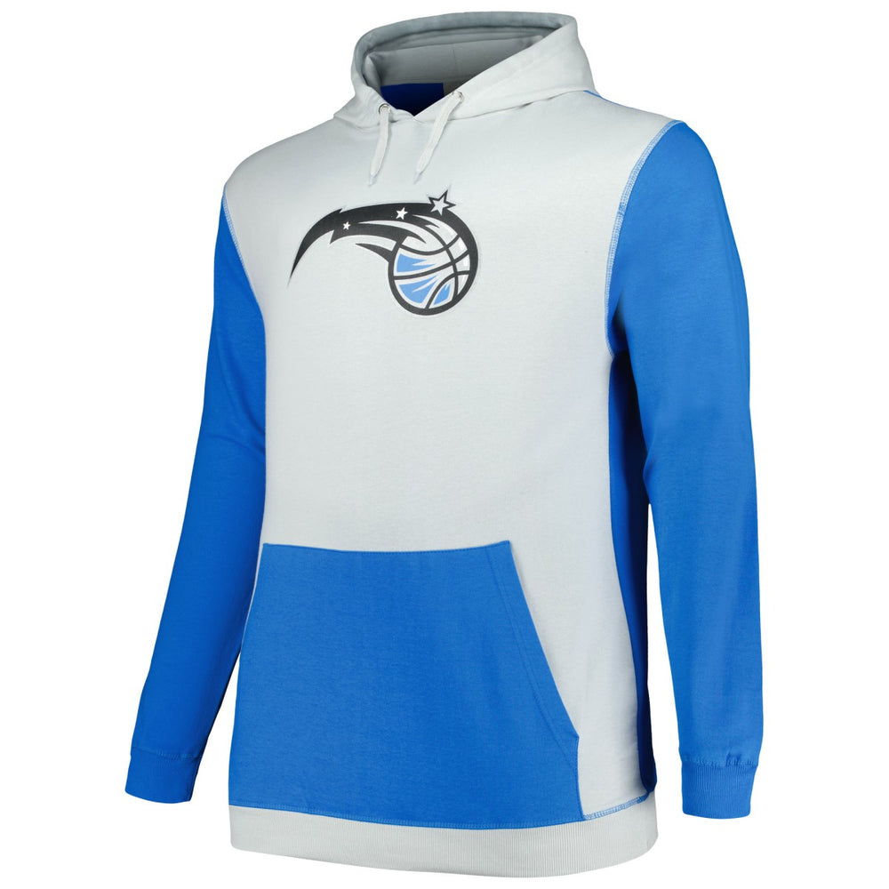 Orlando Magic Big & Tall Primary Arctic Pullover Hoodie Blue/Silver | Fanatics outlet