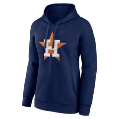 Houston Astros Fanatics Women's Logo Pullover Hoodie - Navy - Fanatics Lifestyle