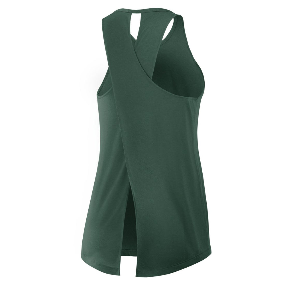 Nike Green Bay Packers Women's Plus Size Performance Tank Top Green