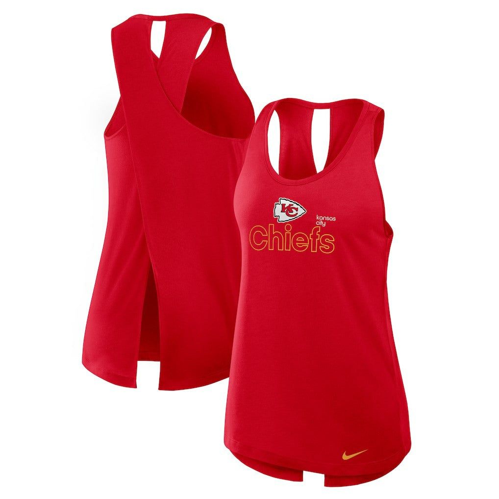 Nike Kansas City Chiefs Women's Plus Size Performance Tank Top Red