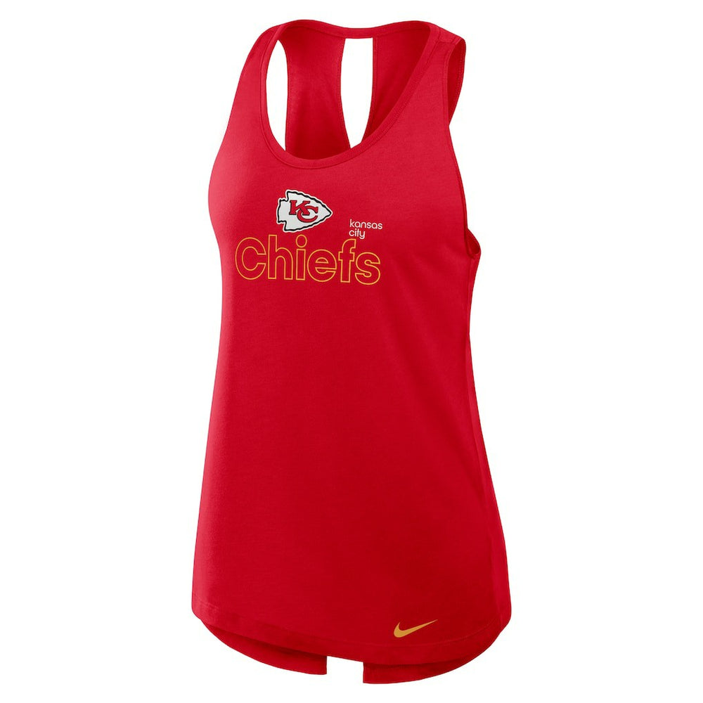 Nike Kansas City Chiefs Women's Plus Size Performance Tank Top Red