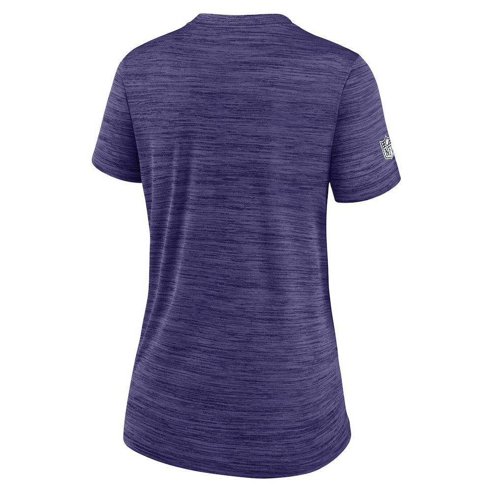 Nike Baltimore Ravens Women's Sideline Velocity Dri-FIT T-Shirt Purple