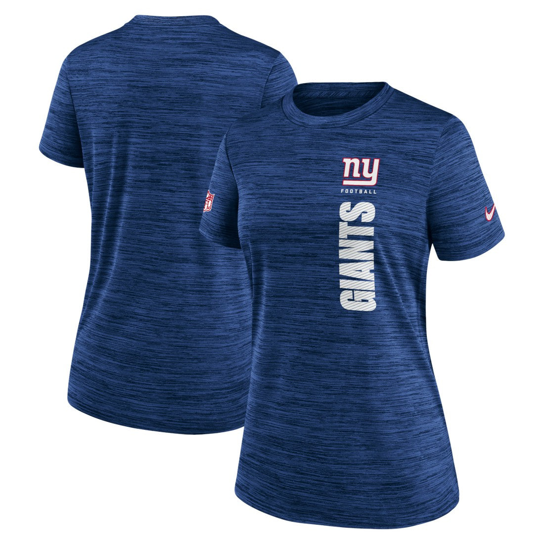 Nike New York Giants Women's Sideline Velocity Dri-FIT T-Shirt Royal
