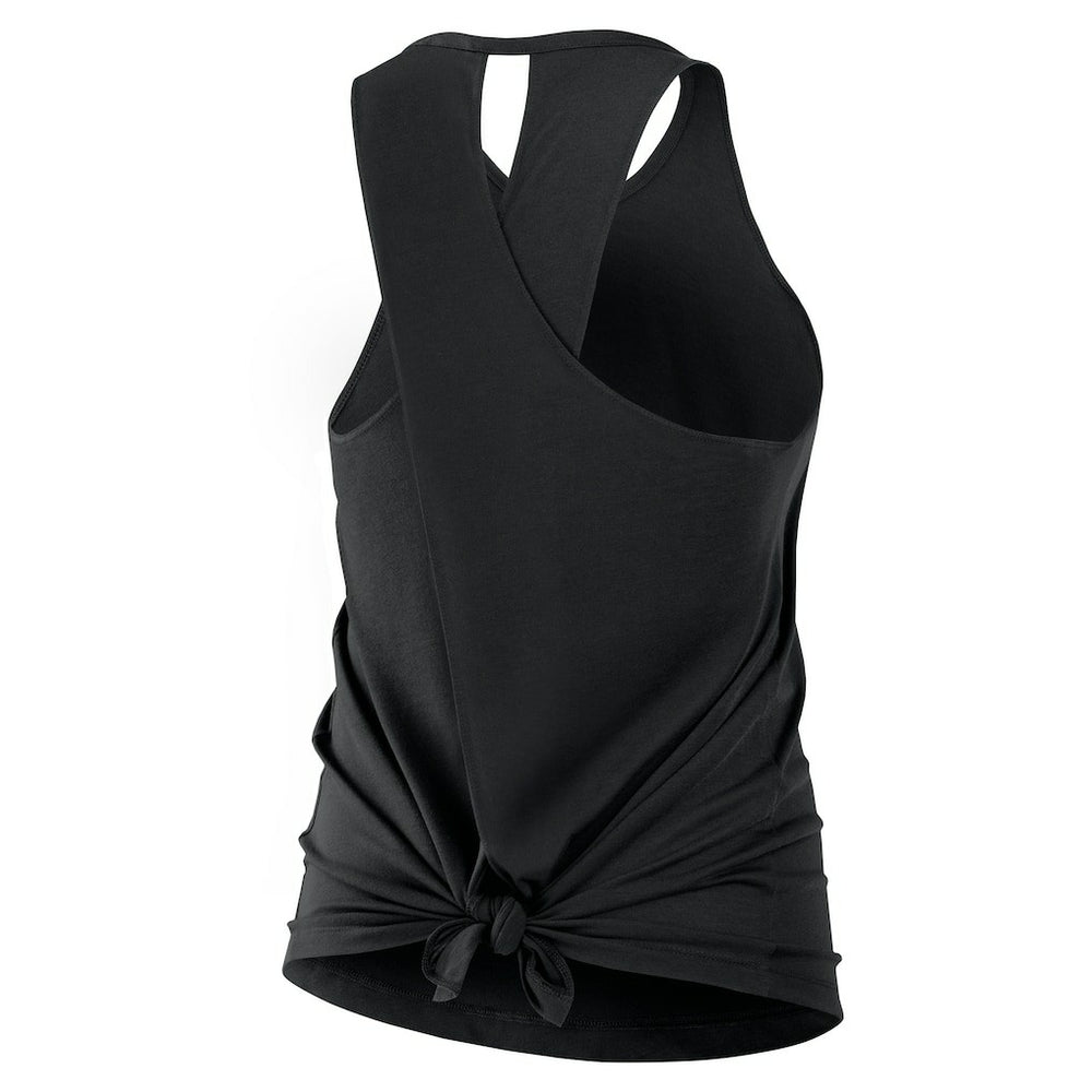 Nike Arizona Cardinals Women's Open-Back Crisscross Dri-FIT Tank Top Black