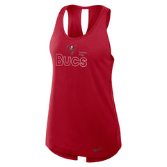 Nike Tampa Bay Buccaneers Women's Open-Back Crisscross Dri-FIT Tank Top Red