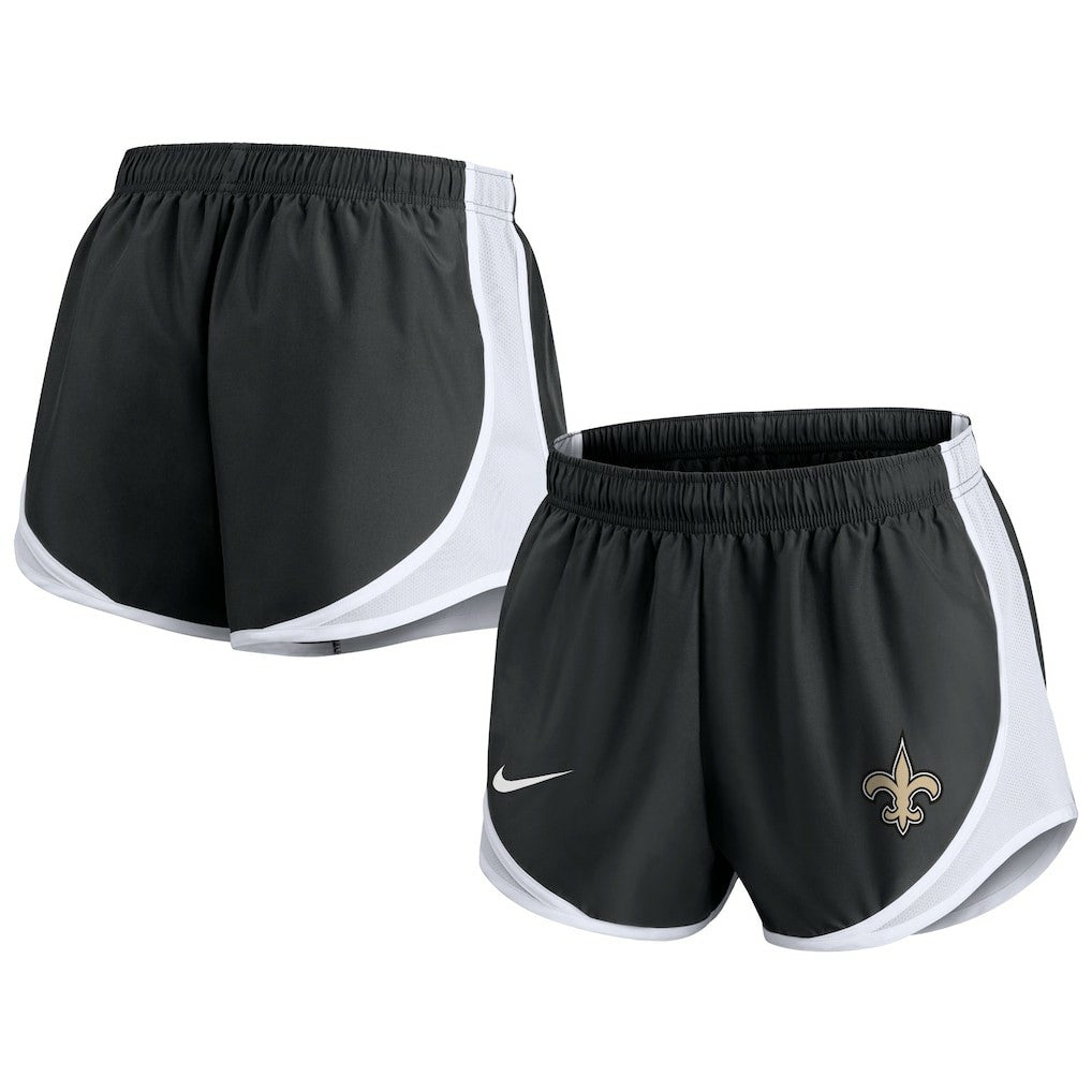 Nike New Orleans Saints Women's Tempo Dri-FIT Shorts Black