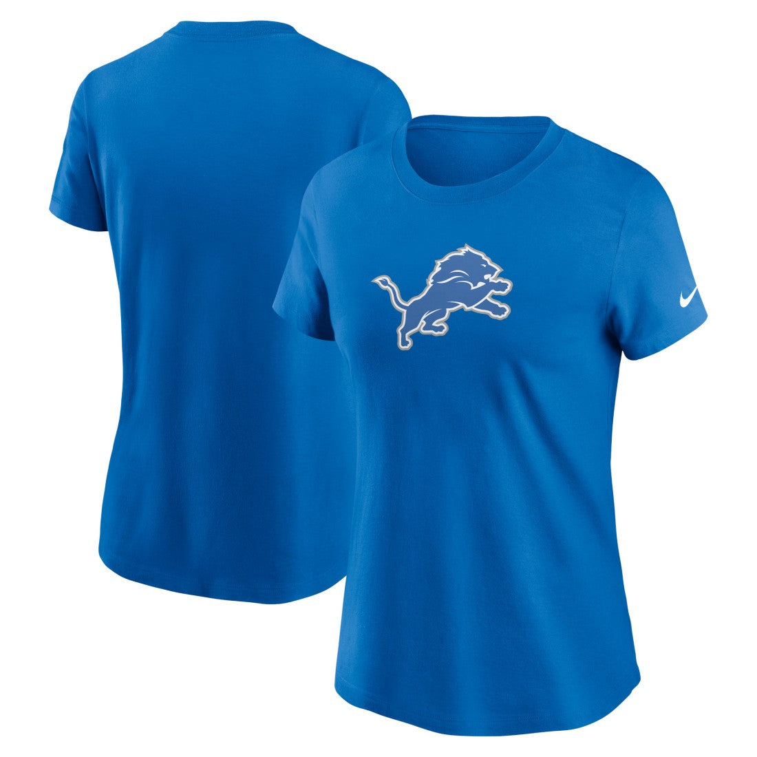 Nike Detroit Lions Women's Primary Logo T-Shirt Blue