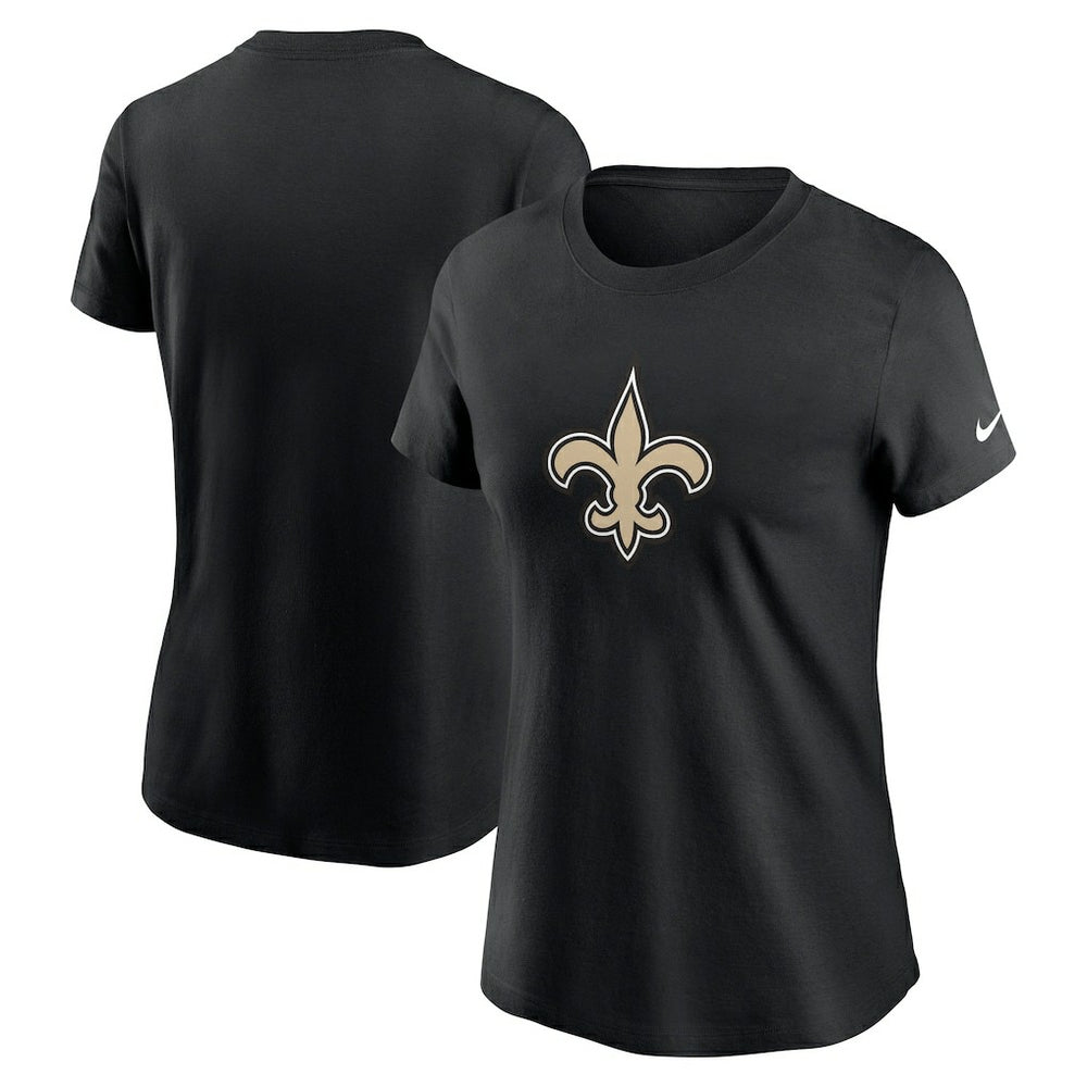 Nike New Orleans Saints Women's Primary Logo T-Shirt Black