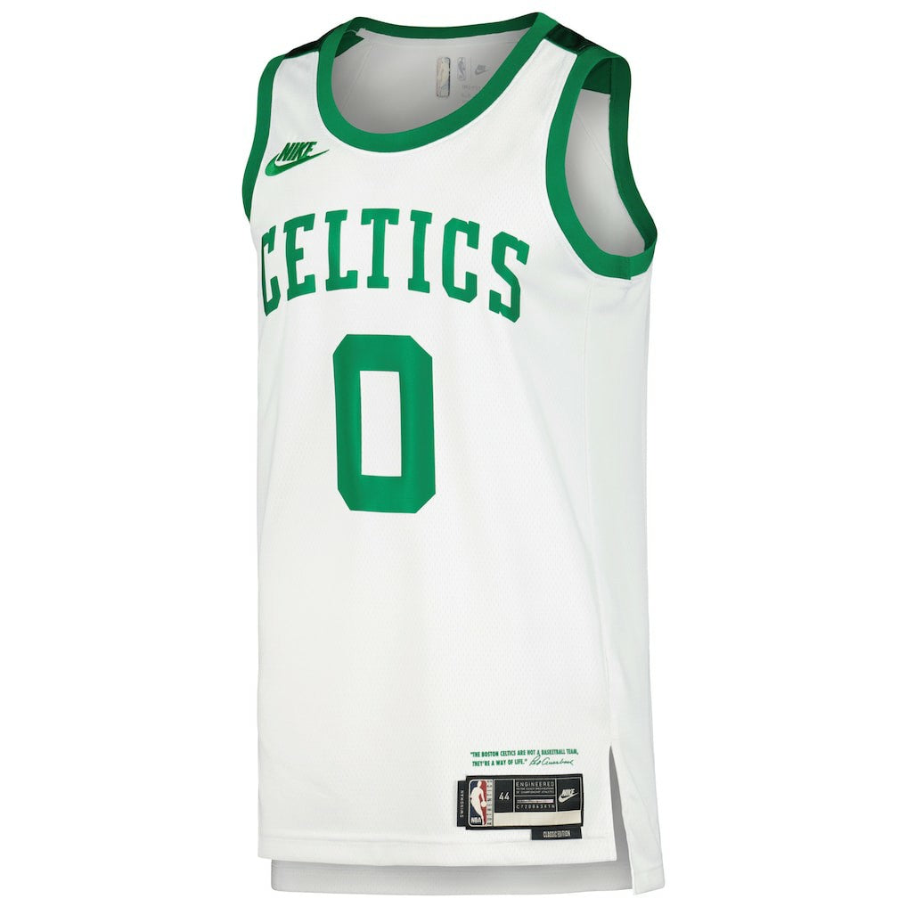 Jayson Tatum Boston Celtics Swingman Player Jersey Classic Edition White | Nike Lifestyle