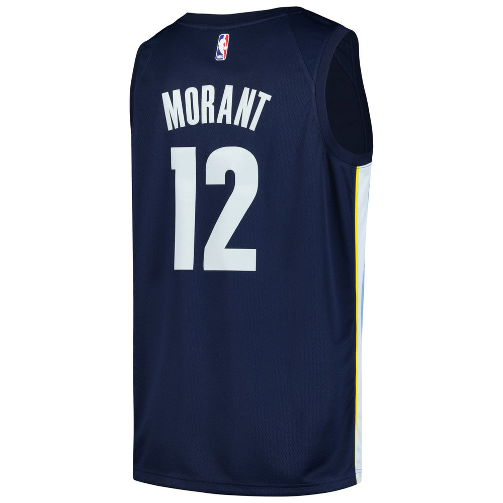 Ja Morant Memphis Grizzlies Swingman Player Jersey Icon Edition Navy | Nike outlet