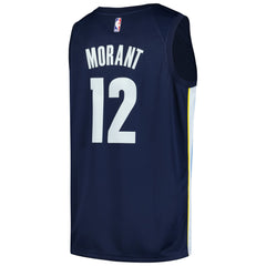 Ja Morant Memphis Grizzlies Swingman Player Jersey Icon Edition Navy | Nike outlet