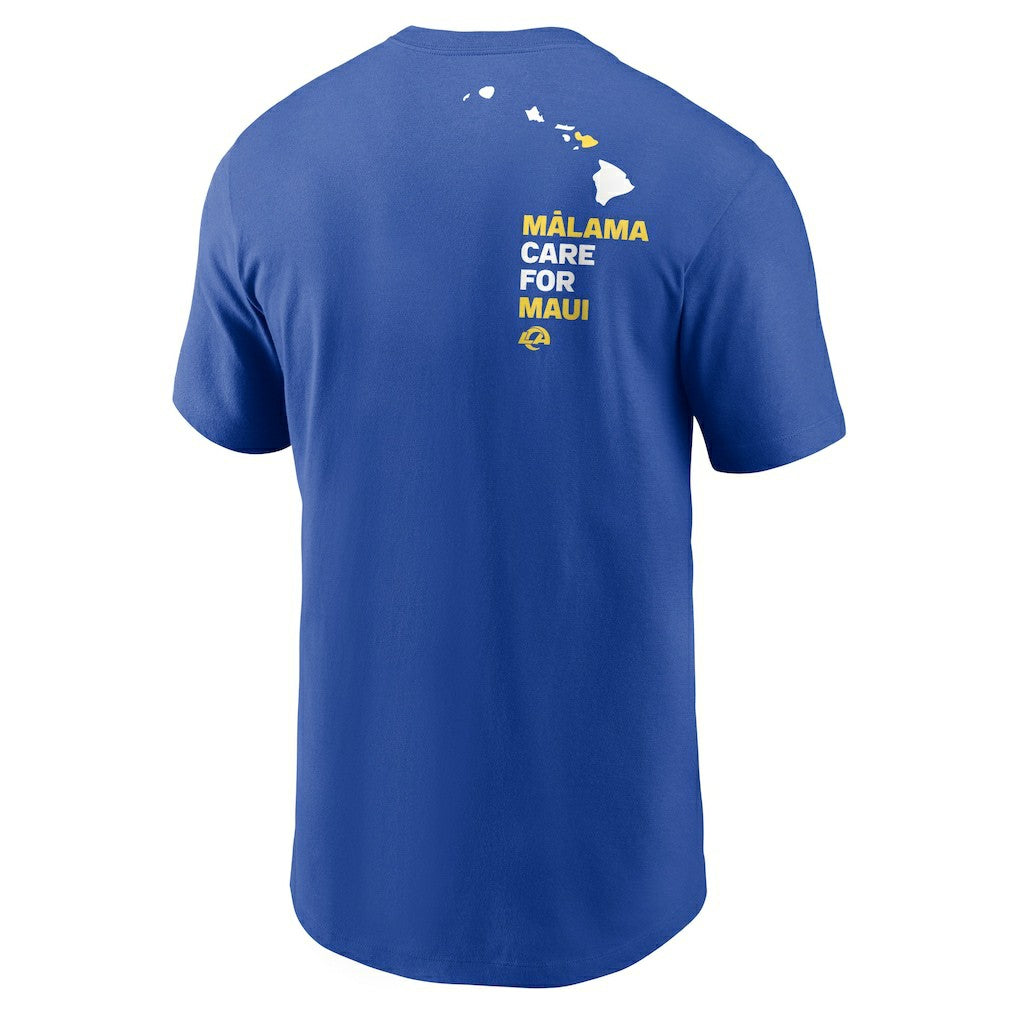 Nike Los Angeles Rams x Maui Relief T-Shirt Royal