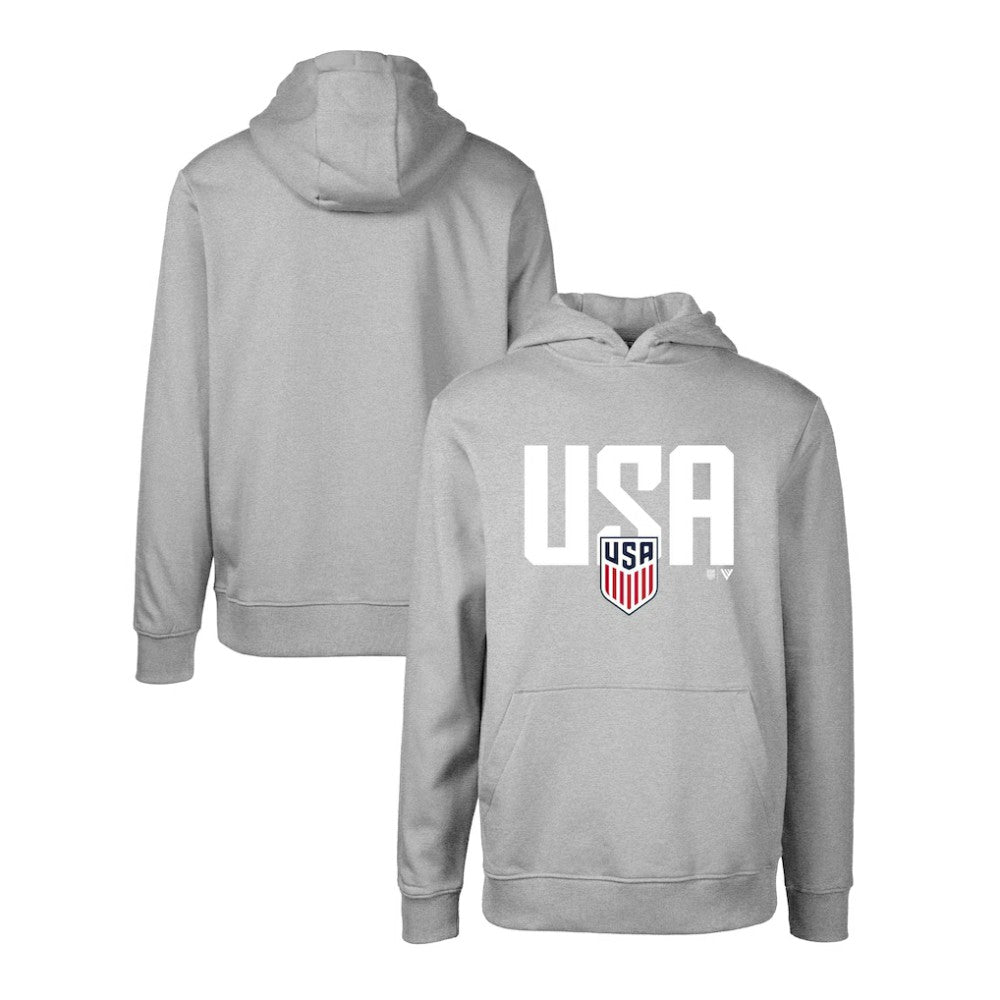 USMNT Levelwear Youth Podium Mascot Pullover Hoodie Gray