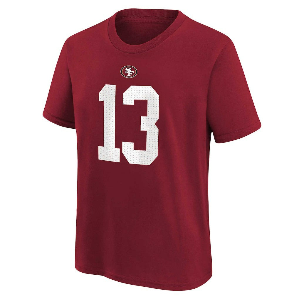 Nike Brock Purdy San Francisco 49ers Preschool Player Name & Number T-Shirt Scarlet