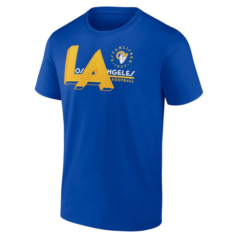 Fanatics Los Angeles Rams Hometown Offensive Drive T-Shirt Royal
