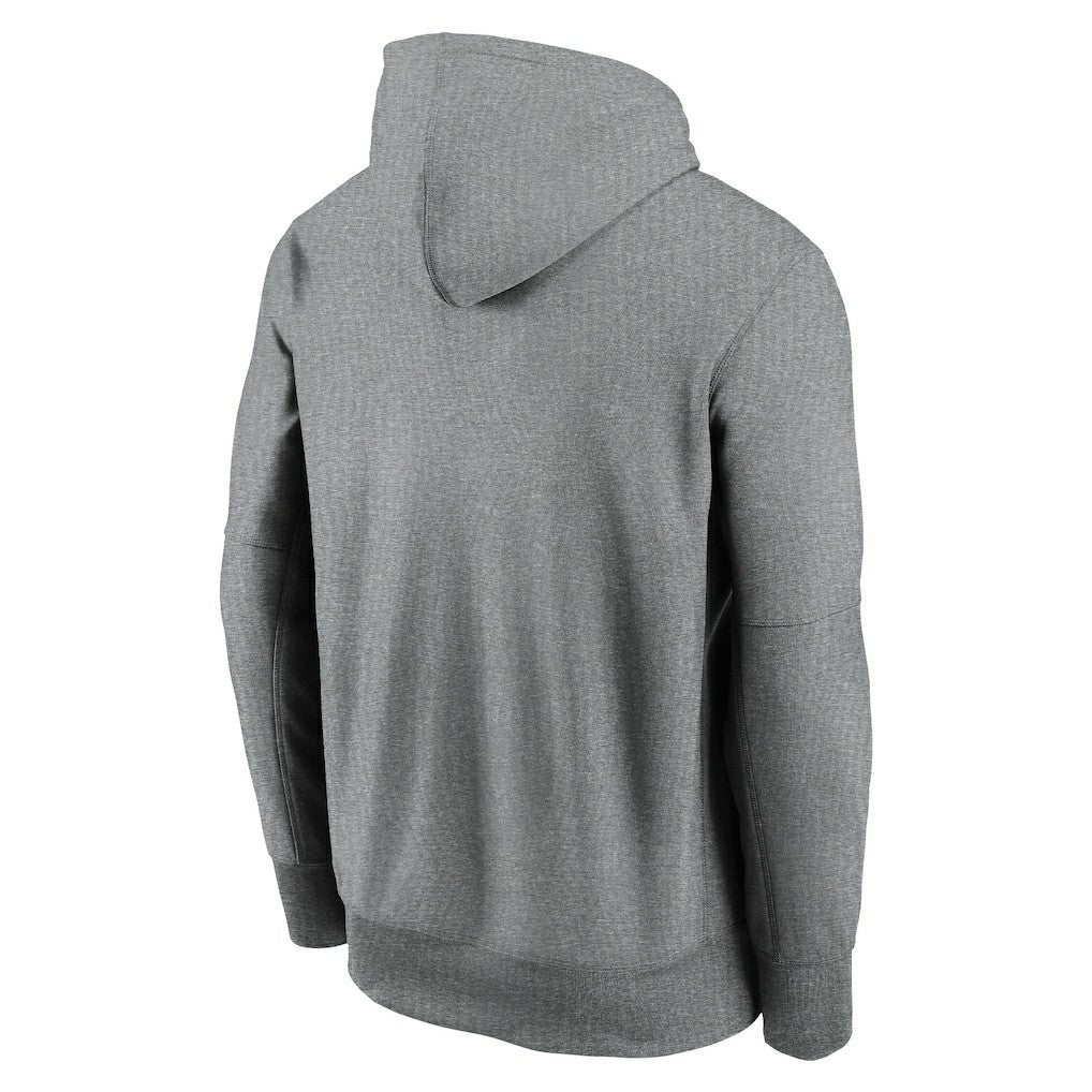 Nike New England Patriots vs. Indianapolis Colts 2023 Frankfurt Game Pullover Hoodie Heather Charcoal