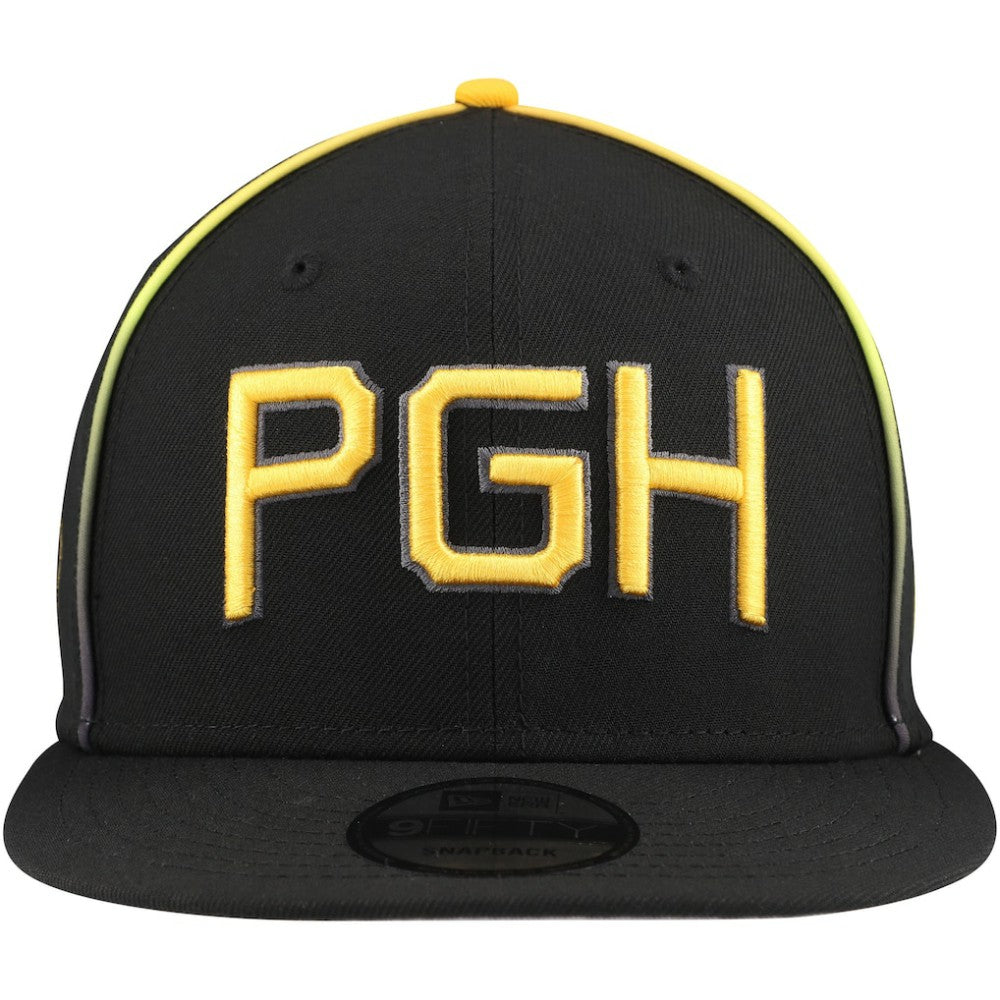 Pittsburgh Pirates New Era City Connect 9FIFTY Snapback Hat - Black - New Era on Sale