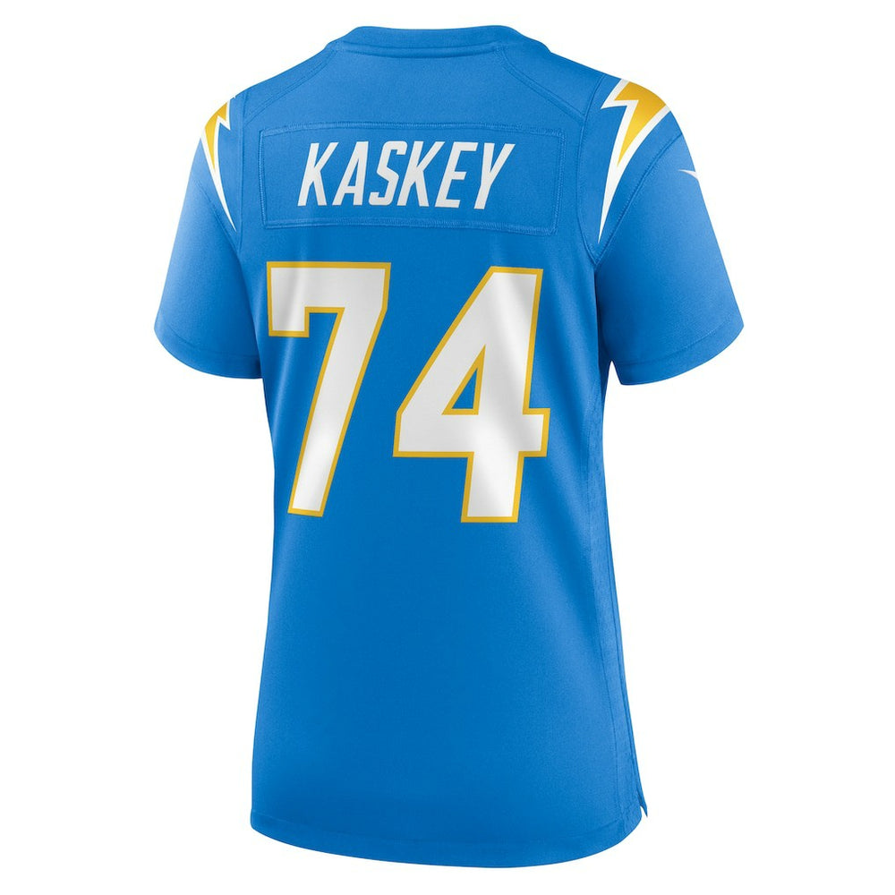 Nike Matt Kaskey Los Angeles Chargers Women's Team Game Jersey Powder Blue