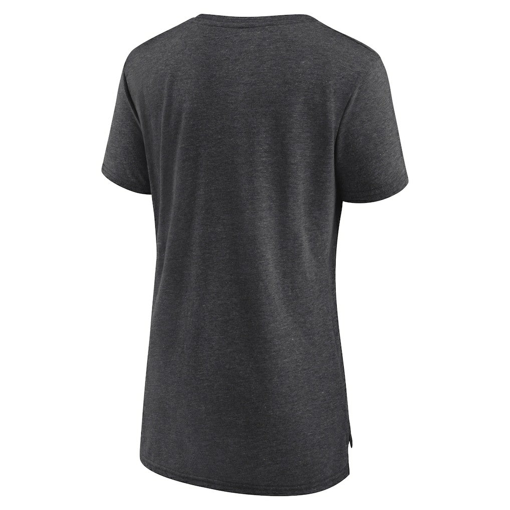 Fanatics Jacksonville Jaguars Women's Our Pastime Tri-Blend T-Shirt Heather Charcoal
