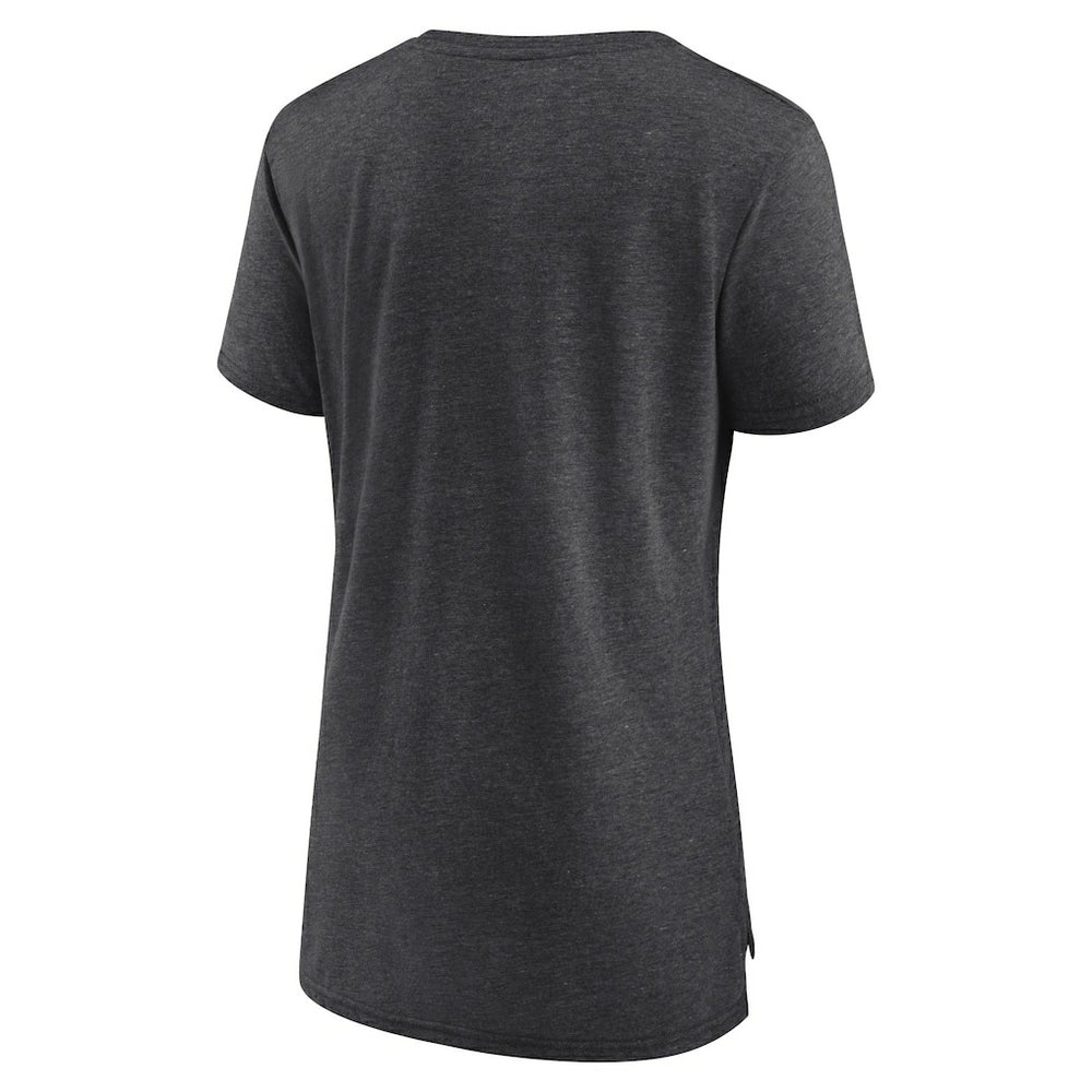Fanatics Jacksonville Jaguars Women's Our Pastime Tri-Blend T-Shirt Heather Charcoal
