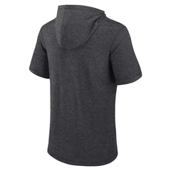 Fanatics Jacksonville Jaguars Push Short Sleeve Pullover Hoodie Heather Charcoal