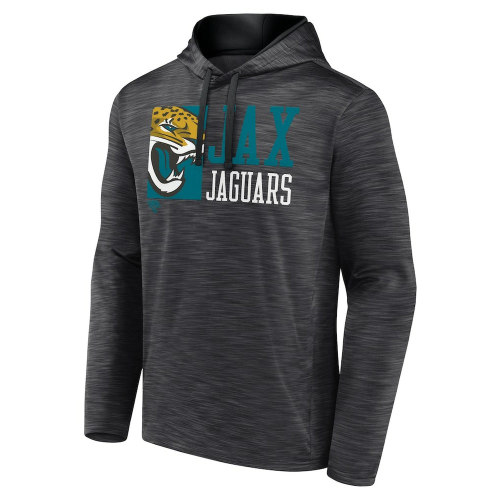 Fanatics Jacksonville Jaguars Never Quit Hoodie Heather Charcoal