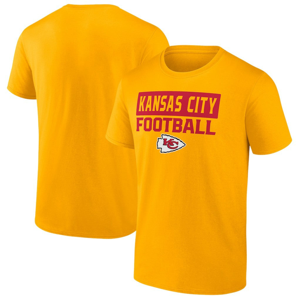 Fanatics Kansas City Chiefs Serve T-Shirt Gold