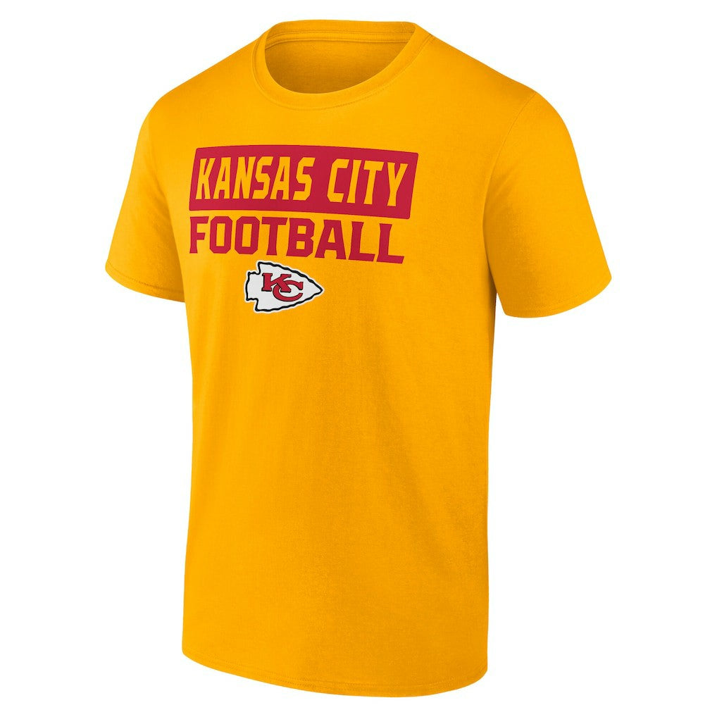 Fanatics Kansas City Chiefs Serve T-Shirt Gold