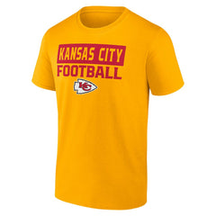 Fanatics Kansas City Chiefs Serve T-Shirt Gold