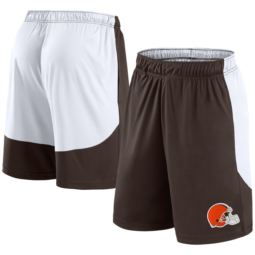 Fanatics Cleveland Browns Go Hard Shorts Brown/White
