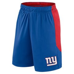 Fanatics New York Giants Go Hard Shorts Royal/Red