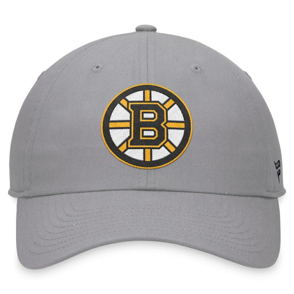 Boston Bruins Fanatics Extra Time Adjustable Hat - Gray - NHL 200542858