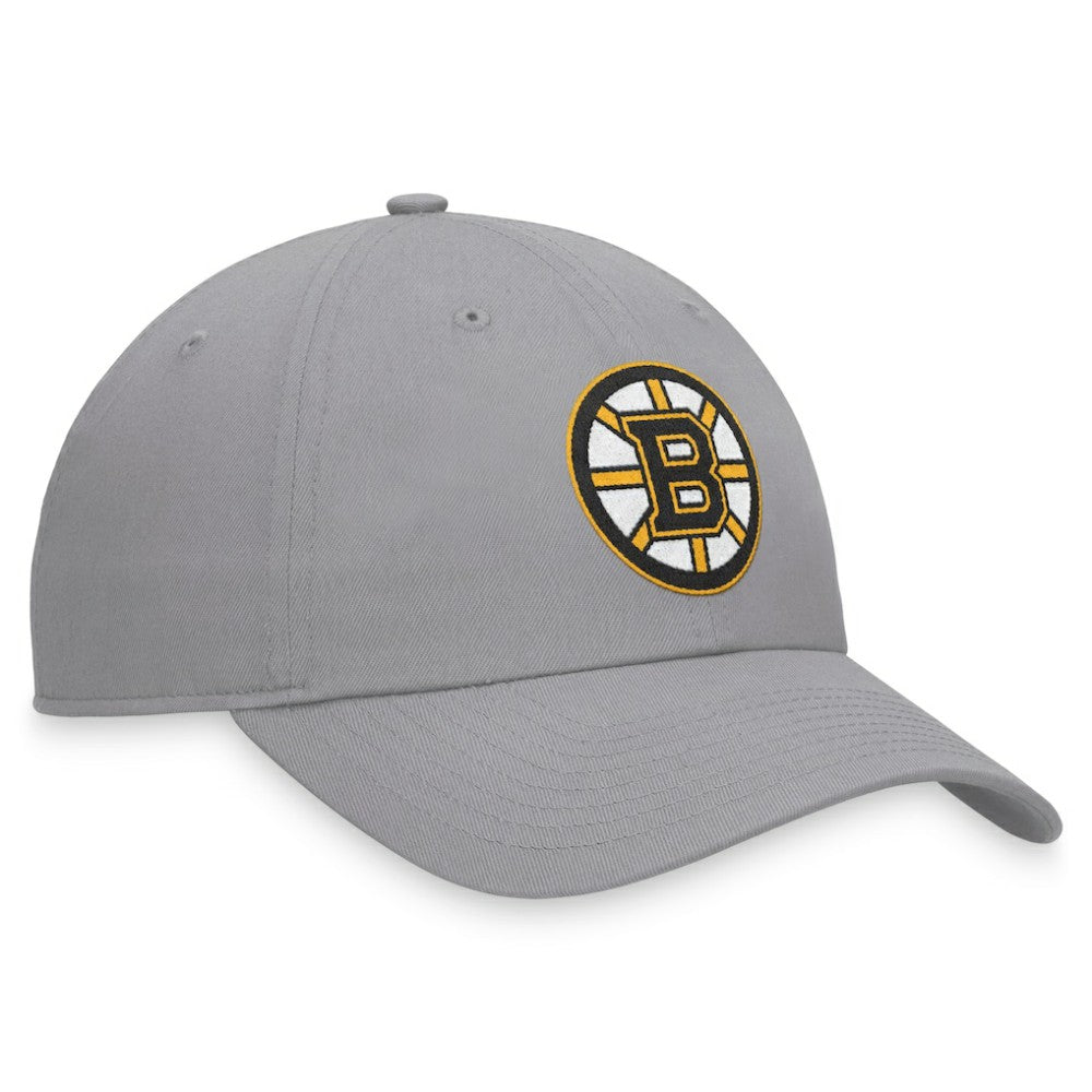Boston Bruins Fanatics Extra Time Adjustable Hat - Gray - NHL 200542858