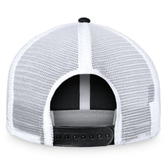 Vegas Golden Knights Fanatics Free Kick Trucker Adjustable Hat - Black/White - NHL 200542913