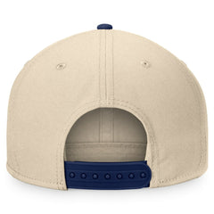 St. Louis Blues Fanatics Goalaso Snapback Hat - Cream/Navy - NHL 200542922