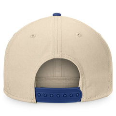Toronto Maple Leafs Fanatics Goalaso Snapback Hat - Cream/Blue - NHL 200542924