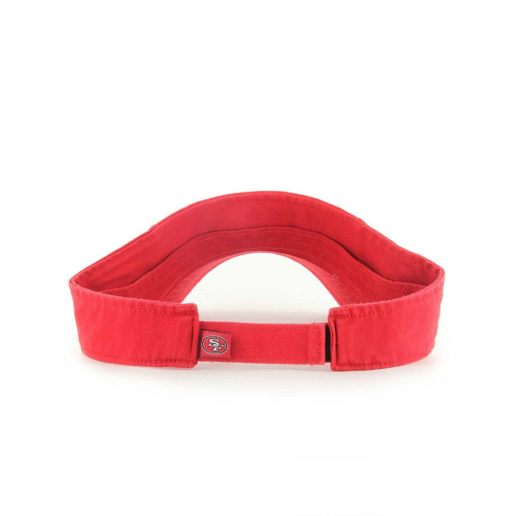 47 brand San Francisco 49ers '47 Clean Up Visor Scarlet