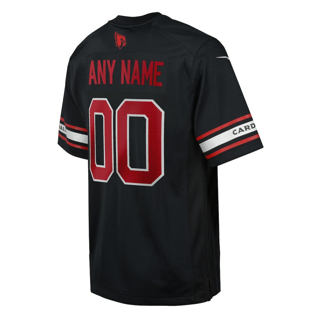 Nike Arizona Cardinals Youth Alternate Custom Game Jersey Black
