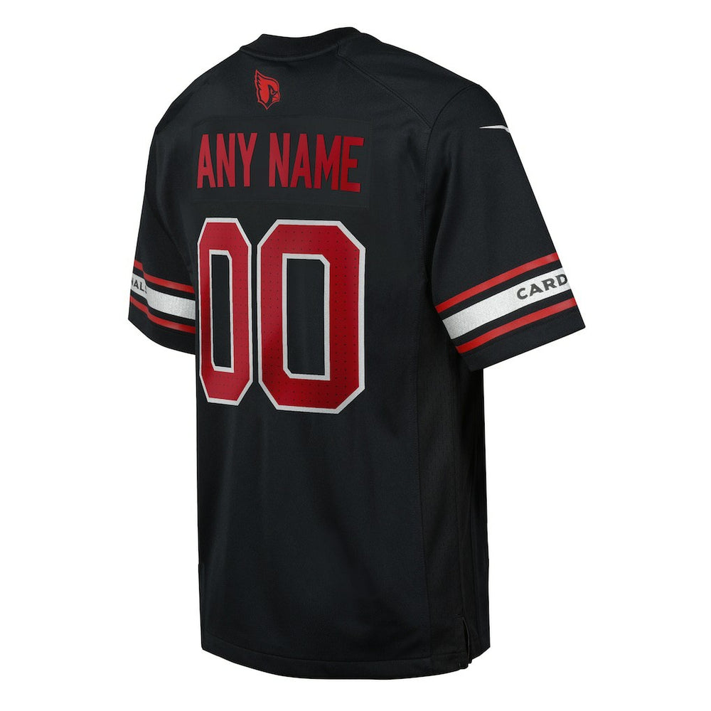 Nike Arizona Cardinals Youth Alternate Custom Game Jersey Black