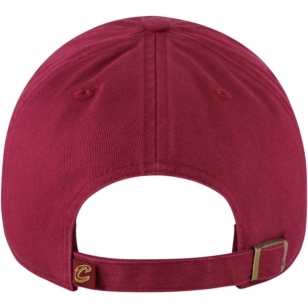 Cleveland Cavaliers '47 Core Wordmark Clean Up Adjustable Hat for sale Wine | 47 brand for sale