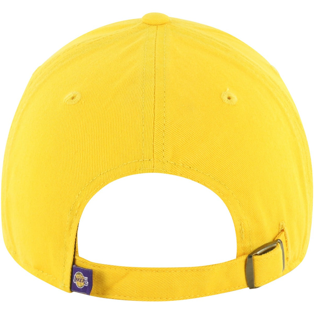 Los Angeles Lakers '47 Core Wordmark Clean Up Adjustable Hat Gold | 47 brand outlet