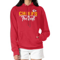 Kansas City Chiefs G-III 4Her by Carl Banks Women's Graphic Fleece Pullover Hoodie Red